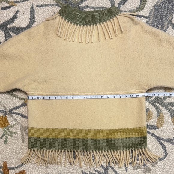 Lapp Lander 100% wool fringe vintage Sweater made in Norway - Picture 9 of 13